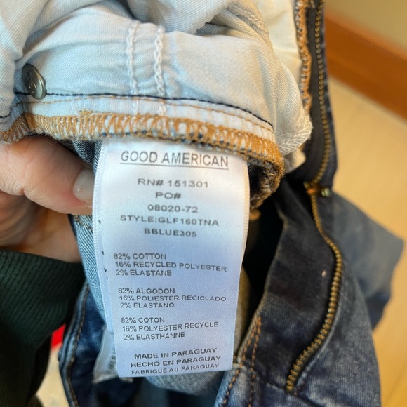 Good American Good Leg Flare Jeans size 2/26 - Picture 9 of 9